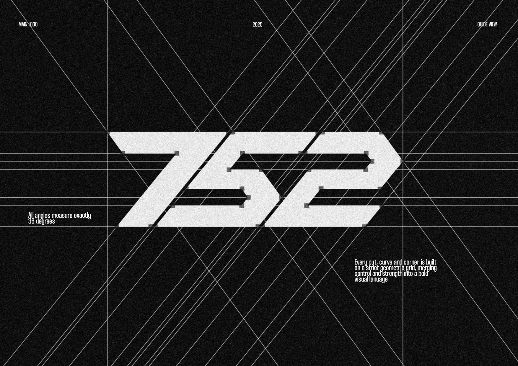 36° grid construction