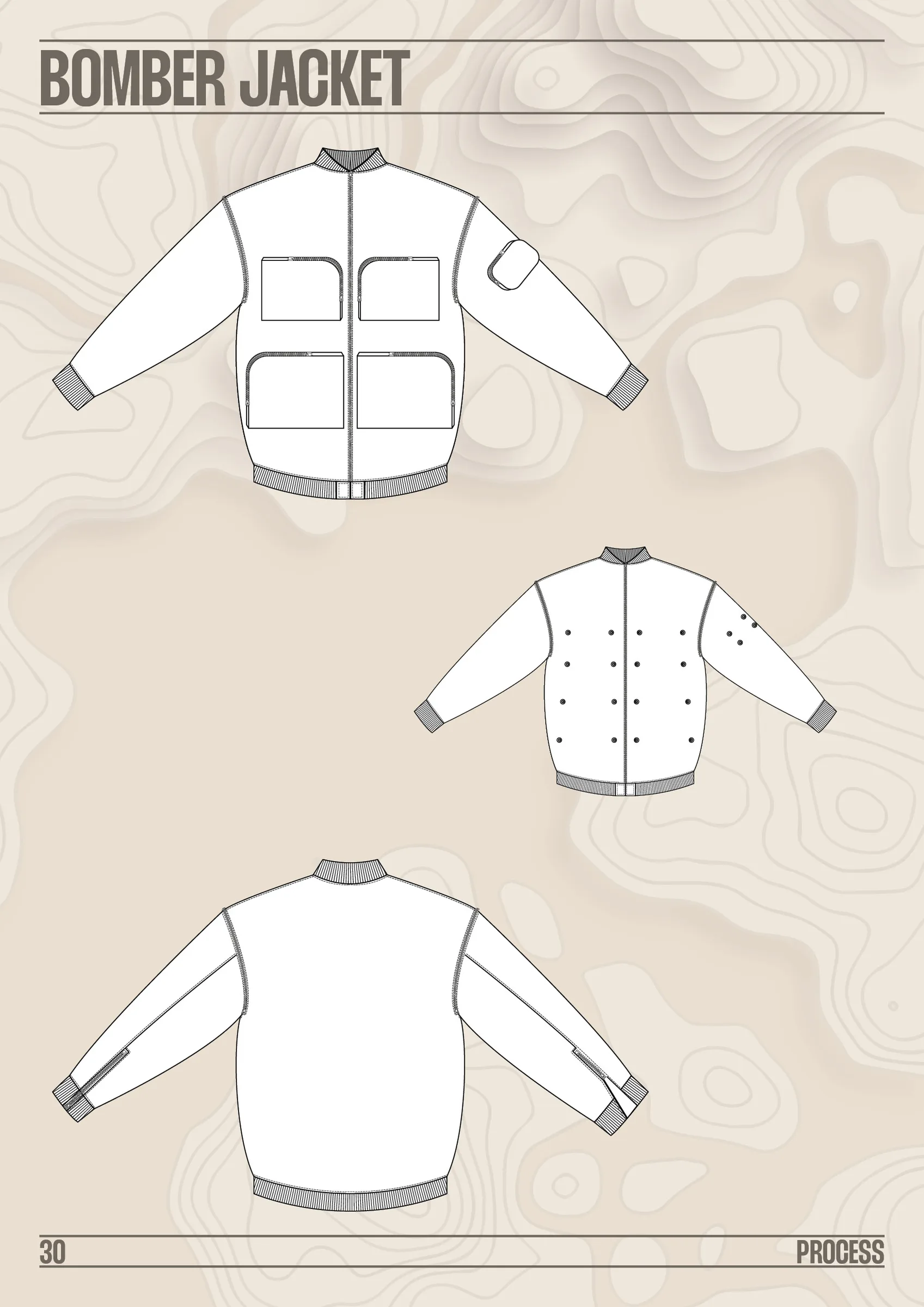 Bomber flat